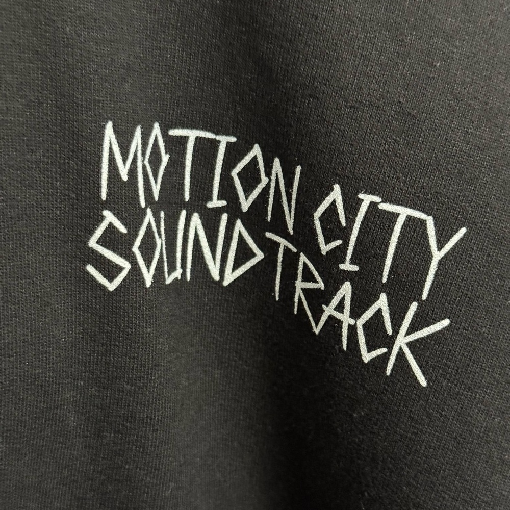 Gildan Black Graphic Hoodie Motion City Soundtrack - Picture 2 of 5